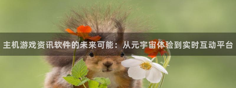 极悦娱乐app下载|下载地址：主机游戏资讯软件的未来可能：从