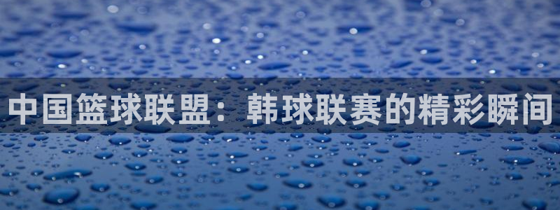 蜘蛛直播体育免费：中国篮球联盟：韩球联赛的精彩瞬间